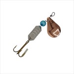 Lingurita rotativa pentru pescuit, Regal Fish, model 8049, 12 grame, culoare argintiu